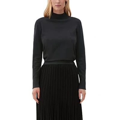 Abbildung von s.Oliver Black Label Strickpullover, Damen, Größe: 46, Schwarz