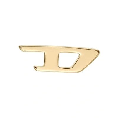 Abbildung von Diesel Herrenohrstecker Edelstahl goldfarben, DX1520710