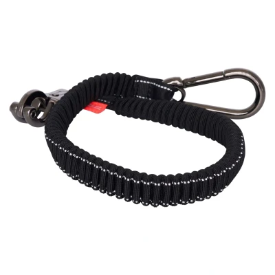 Abbildung von Imperial Riding Hängerleine Flexi Schwarz/Reflektierend 60cm