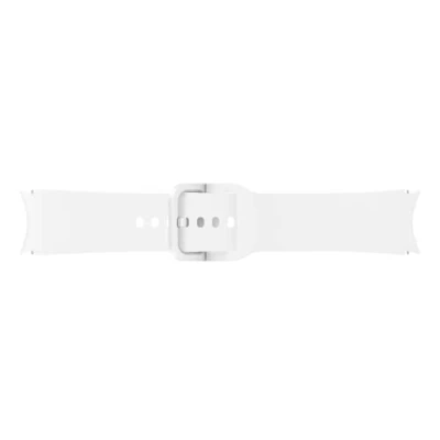 Abbildung von Original Sport Band Watch M/L für das Galaxy 6 / Classic 5 Pro White Armband Silikon Samsung Weiß