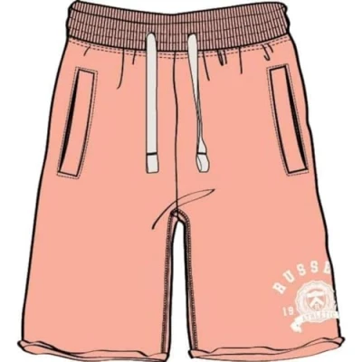 Abbildung von Russell Athletic A30601 PN1 627 Alpha Seamless Shorts Herren Peach Nectar Größe XS