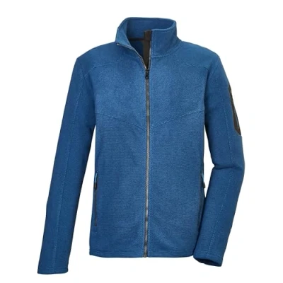 Abbildung von killtec Herren Microfleece Jacke/Fleecejacke mit Stehkragen KOW 90 MN KNTFLC JCKT, dunkelblau, S, 41823 000
