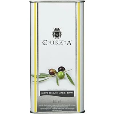 Abbildung von La Chinata Aceite de Oliva Virgen Extra Lata Grande, Natives Olivenöl in attraktiver Dose (1 x 500 ml)