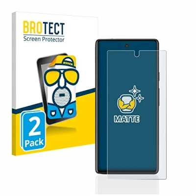 Abbildung von BROTECT Entspiegelungs Schutzfolie für Google Pixel 6a (2 Stück) Matte Displayschutz Folie, Anti Reflex, Fingerprint