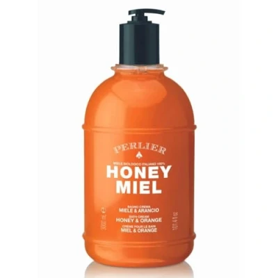 Abbildung von Perlier Honey Miel Badecreme Honig &amp; Orange 3000 ml mit Dosierer