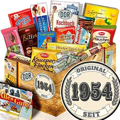 Abbildung von Original seit 1954 + Geschenkset SchokoladenGeschenk 70.XL