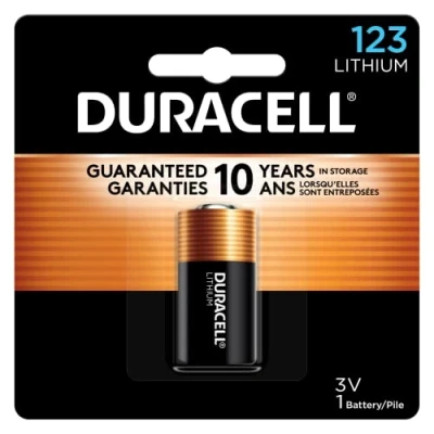 Abbildung von Ultra High Power Lithium Battery, 123, 3V, Sold as 1 Each