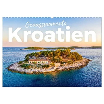 Abbildung von Genussmomente Kroatien (Wandkalender 2025 DIN A2 quer), CALVENDO Monatskalender