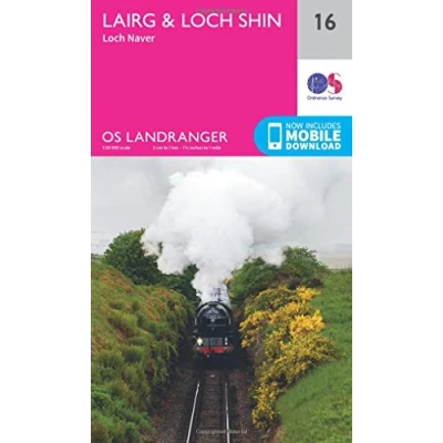 Abbildung von Lairg &amp; Loch Shin, Naver (OS Landranger Map, Band 16)