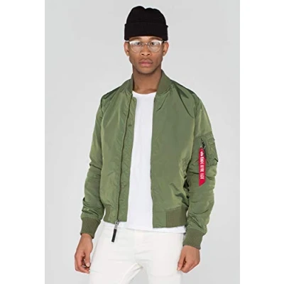 Abbildung von Alpha Industries MA1 TT Bomberjacke, Herren, Größe: 4XL, Khaki