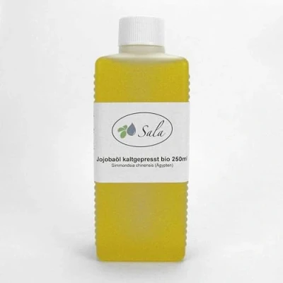 Abbildung von Sala Jojobaöl kaltgepresst bio 250 ml HDPE Flasche