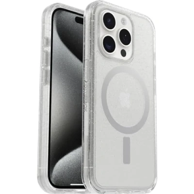 Abbildung von Apple iPhone 15 Pro Hülle MagSafe Kunststoff OtterBox Hard Case/Backcover Handyhülle Transparent Shockproof/Stoßfest