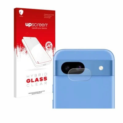 Abbildung von upscreen Schutzglas für Google Pixel 8a (NUR Kameraschutz) Schutzfolie, Glas Folie [Klar, 9H Panzerschutz, Anti Fingerprint]