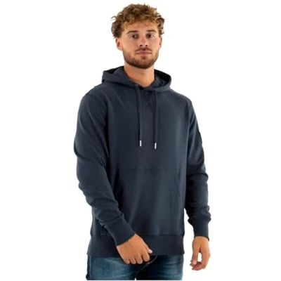 Abbildung von Calvin Klein Jeans Badge Hoodie Sweatshirt, Herren, Größe: XL, India ink