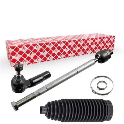 Abbildung von febi BILSTEIN 49044 Spurstange Vorderachse links mit Muttern Schellen, Lenkmanschetten Plus VOLKSWAGEN: Touran I, Tiguan I kfzteile,