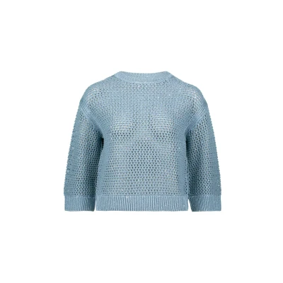 Abbildung von zero Strickpullover, Damen, Größe: 42, Bluesilver