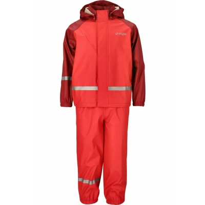 Abbildung von Zigzag SET Regenhose für Kinder, Größe: 104, Biking red