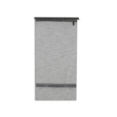 Abbildung von Clever Kauf 24 Mini Flächenvorhang Set zum selber kombinieren Rose grau Petrol Beere Bistrogardine (grau (1 Stück), BxH 30x60cm)