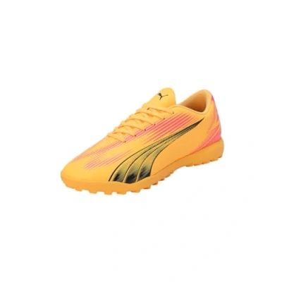 Abbildung von Puma Ultra PLAY TT Fußballschuh Multinocken, Herren, Größe: 44, Sun stream/black/sunset glow Schuhe