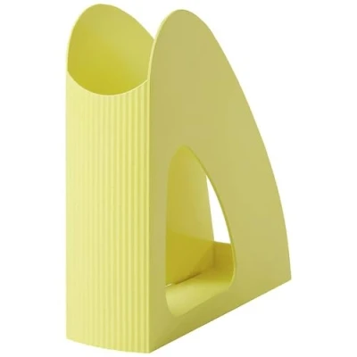 Abbildung von HAN Stehsammler Re LOOP 1 Stück, say yes to 100% recycled, Zeitungsständer, Stehordner, modernes, junges Design für DIN A4/C4 Unterlagen, 76 x 239 256 mm, 16218 915, gelb