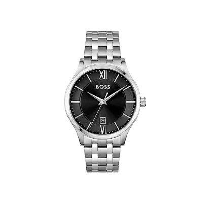 Abbildung von BOSS Quarzuhr Elite, 1513896, Herrenuhr, Armbanduhr, Datum, analog