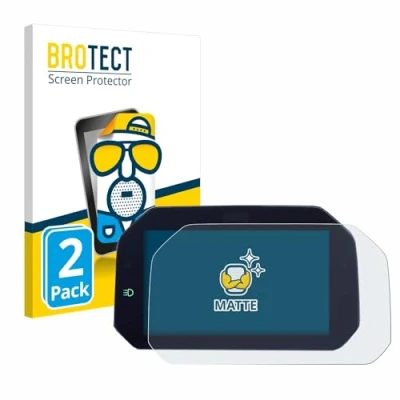 Abbildung von BROTECT Entspiegelungs Schutzfolie für BMW R 1250 GS Connectivity TFT 6.5&quot; (2 Stück) Matte Displayschutz Folie, Anti Reflex, Fingerprint