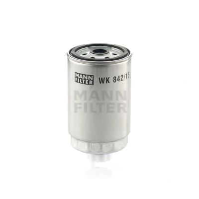 Abbildung von MANN FILTER WK 842/16 Kraftstofffilter Anschraubfilter