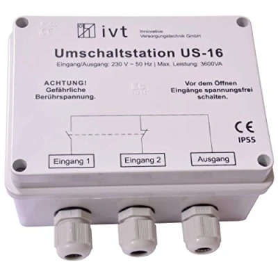 Abbildung von solartronics Umschaltstation IVT US 16 230V 16A NEU OVP