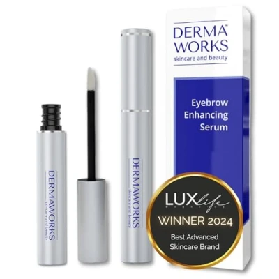 Abbildung von DERMAWORKS Augenbrauen Serum für Schnelles Wachstum, Wachsen Sie Vollere, Dickere Wachstum Augenbraun Damen Brow Booster Sichtbares