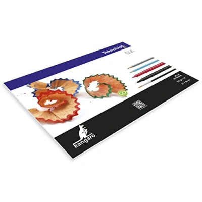 Abbildung von Zeichenblock Kangaro 270x360mm 120 gr 20 Blatt