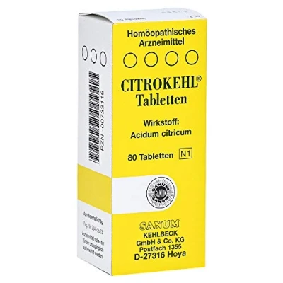 Abbildung von Citrokehl Tabletten 80 St