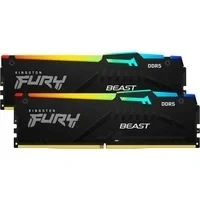 Abbildung von Kingston FURY Beast Schwarz RGB EXPO 32GB 6800MT/s DDR5 CL34 DIMM Desktop Gaming Speicher Kit mit 2 KF568C34BBEAK2 32