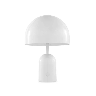 Abbildung von Tom Dixon LED Akku Tischlampe Bell Portable, weiß, 28 cm