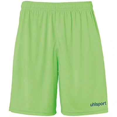 Abbildung von uhlsport Kinder Center Basic Shorts, Flash grün/Petrol, 152
