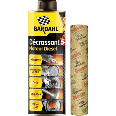 Abbildung von Bardahl Diesel Additiv Motorenreiniger 5 in 1, Systemreiniger Dieselmotoren, (1 St) 500 ml Reinigung Ventile AGR Dieselpartikelfilter DPF Einspritzdüsen