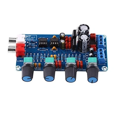 Abbildung von AC 1218 V Vorverstärker HIFI Verstärker Lautstärke Ton Control Board OP AMP Tonregler NE5532 für Lautstärkeregler