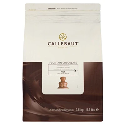 Abbildung von Callebaut Vollmilchschokolade für Springbrunnen 2,5 kg