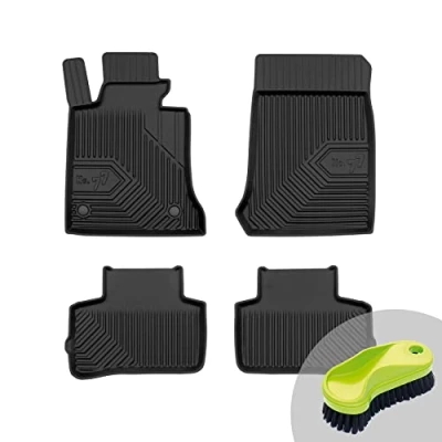 Abbildung von FROGUM No.77 Gummimatten Ganzjahresset von Auto Fußmatten Autofussmatten für Mercedes Benz GLK X204 2008 2015 Langlebiges TPE Material