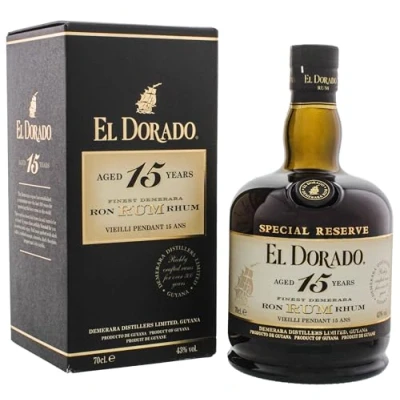 Abbildung von El Dorado Rum 15 Jahre (1 x 0.7 l)