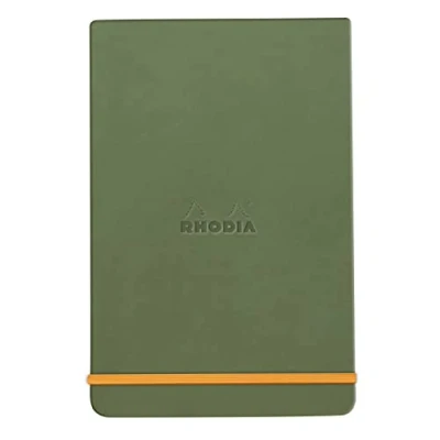 Abbildung von Rhodia 194354C Notizbuch Webnotepad 9x14 cm, 96 Blatt abtrennbar liniert 90 g, 1 Stück, Salbei