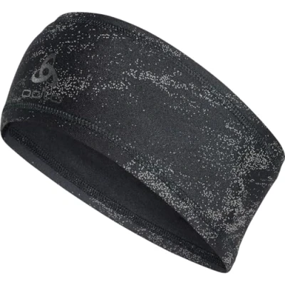 Abbildung von Odlo Unisex Stirnband POLYKNIT WARM ECO REFLECTIVE, black,