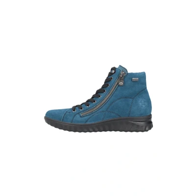 Abbildung von Rieker Snowboot/Winterstiefel, Damen, Größe: 37, Blau Schuhe
