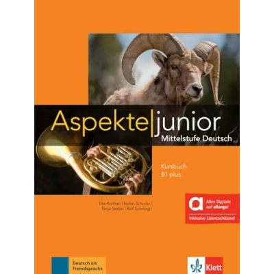 Abbildung von Aspekte junior B1 plus Hybride Ausgabe allango: Mittelstufe Deutsch. Kursbuch mit Audios inklusive Lizenzschlüssel allango (24 Monate) (Aspekte junior: Deutsch)