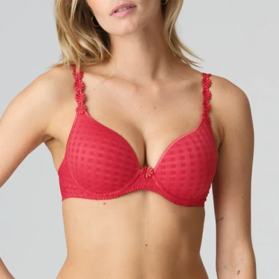 Abbildung von Marie Jo Avero Heartshape trägerloser/variabler BH, Damen, Größe: 75C, Scarlet