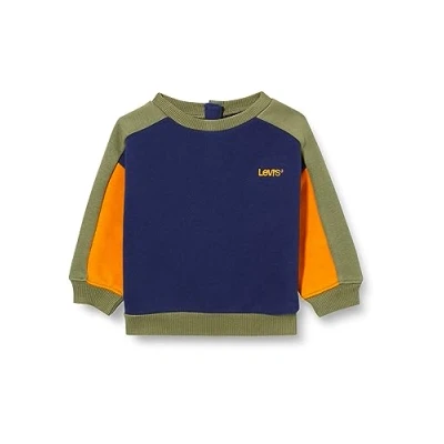 Abbildung von Levi&#039;s Kids Lvb logo colorblock crew Baby Jungen Ocean Cave 3 Monate