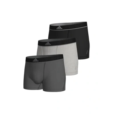 Abbildung von adidas Sportswear Active Micro FLEX 3 PACK Panties Grau hellgrau schwarz, Herren, Größe: Large, schwarz