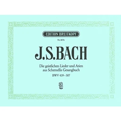 Abbildung von Die geistlichen Lieder und Arien aus Schemellis Gesangbuch für Singstimme Klavier (EB 8476)