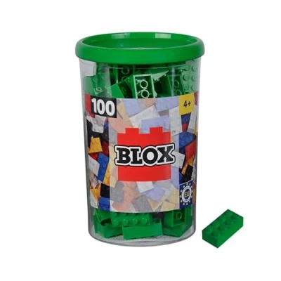Abbildung von SIMBA Konstruktionsspielzeug Blox 100 Teile 8er grün 104114542 Spielbausteine
