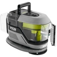 Abbildung von RYOBI 18V ONE+ Akku Textilreiniger Pro RDC18BL 0 kabellos, bürstenlos, flexibel 2in1 Waschbürste 1000 ml Reinigungstank, 600 Schmutzwassertank Für Haushalt &amp; Auto ohne Ladegerät