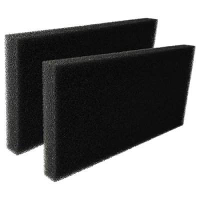 Abbildung von vhbw 2x Schaumfilter kompatibel mit Gorenje D7565J, D7565L, D7565 L, D7564, D7565, D7560 A+, D 7565, D7465J, D7560A, D7560A+ Wäschetrockner